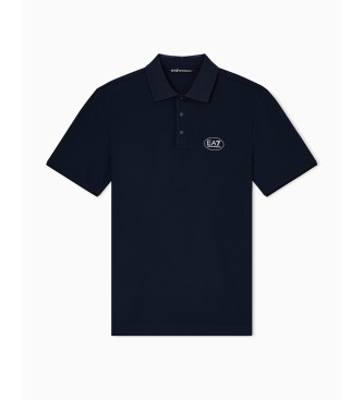 EA7 Polo Golf Pro marine