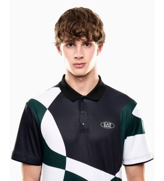 EA7 Polo Ventus7 Golf Pro vert marine