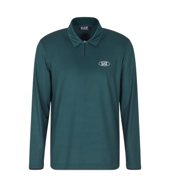 EA7 Polo Golf Pro green