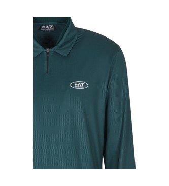 EA7 Polo Golf Pro green