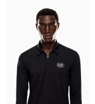 EA7 Polo  manches longues Golf Pro Ventus7 noir
