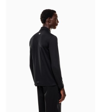 EA7 Polo  manches longues Golf Pro Ventus7 noir