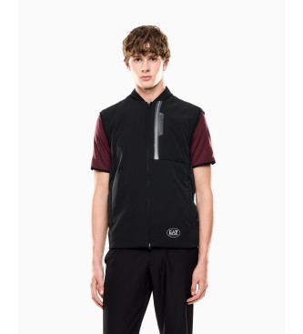 EA7 Chaleco Golf Pro Padded negro
