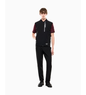 EA7 Chaleco Golf Pro Padded negro