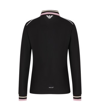EA7 Polo Golf Pro czarny