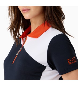 EA7 Short sleeve polo shirt Golf Pro navy