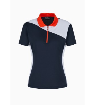 EA7 Polo majica s kratkimi rokavi Golf Pro navy