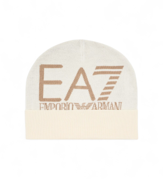 EA7 Gorro Maxilogo beige