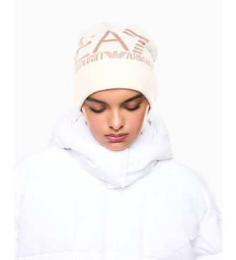 EA7 Gorro Maxilogo beige