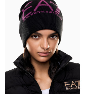EA7 Gorro Maxilogo negro