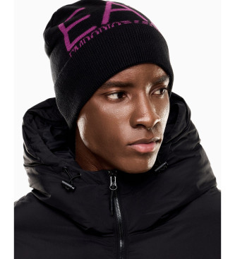 EA7 Gorro Maxilogo negro