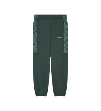 EA7 Pantaloni verdi della serie Graphic