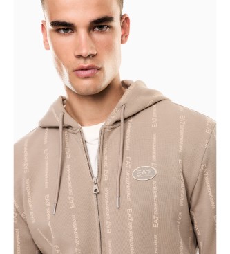 EA7 Mikina Graphic Series M bež