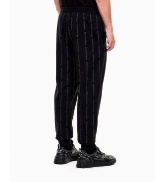 EA7 Cal�as da s�rie Graphic Preto