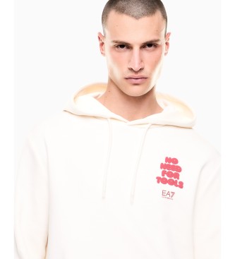 EA7 Graphic Series Sweatshirt M hvid