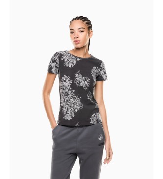EA7 Camiseta Graphic Series cinza