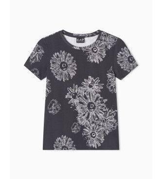 EA7 Camiseta Graphic Series cinza