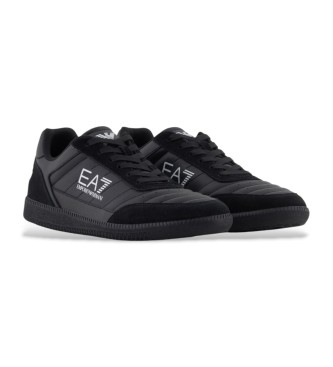 EA7 Heritage Leather Sneakers black
