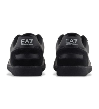 EA7 Heritage Leather Sneakers black