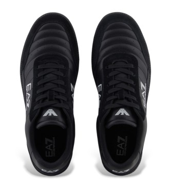 EA7 Heritage Leather Sneakers black