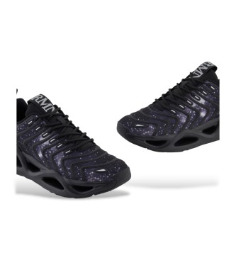 EA7 Buty sportowe Infinity Galaxy czarne