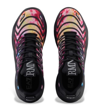 EA7 Wielokolorowe buty sportowe Infinity Galaxy