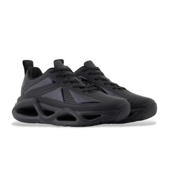 EA7 Trainers Infinity Spiegel zwart