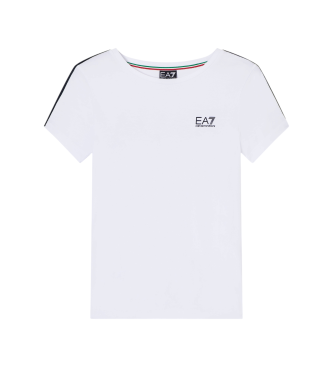 EA7 Maglietta Italian Spirit bianco