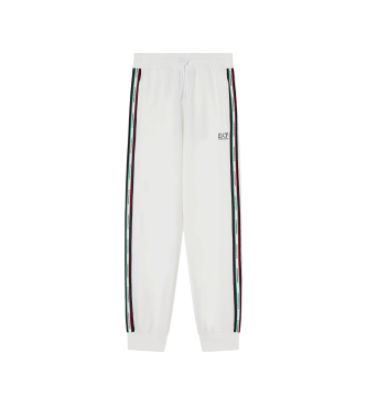 EA7 Pantalón largo Italian Spirit blanco