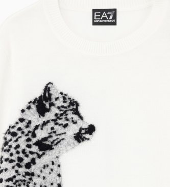 EA7 Jersey Neva blanco