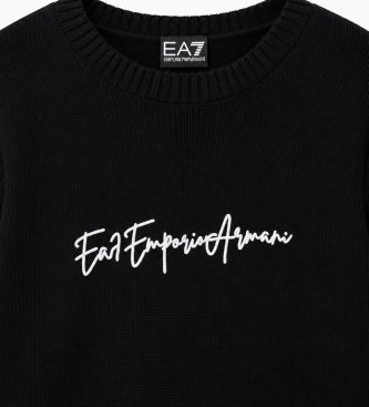 EA7 Jersey Vela negro