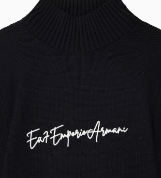EA7 Jersey Vela negro