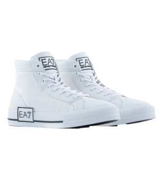 EA7 Shoes Jv Allover white