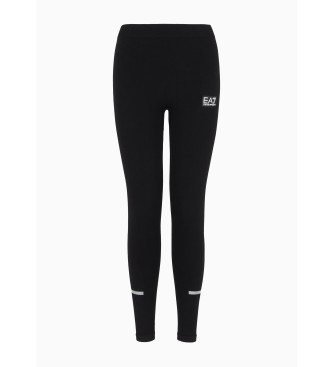 EA7 FUROR7 sorte Dynamic Athlete-tights i teknisk stof, sort