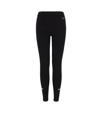 EA7 FUROR7 sorte Dynamic Athlete-tights i teknisk stof, sort