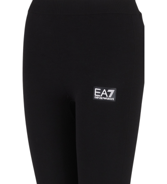 EA7 FUROR7 sorte Dynamic Athlete-tights i teknisk stof, sort