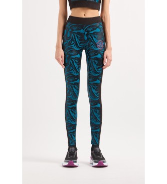 EA7 Legging Ventus7 azul