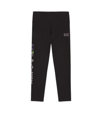 EA7 Leggings en coton noir