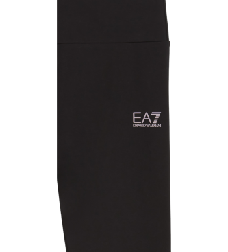 EA7 Leggings en coton noir