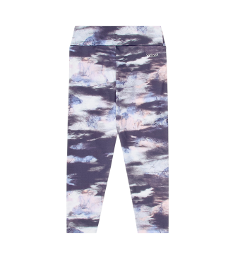 EA7 Leggings i teknisk stof VIGOR7 lilla