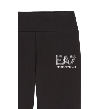 EA7 Legging logo sort