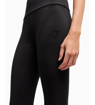 EA7 Legging Logo Serie zwart