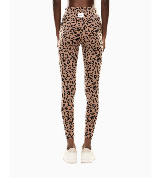 EA7 Športne gamaše 4Ever rjave barve