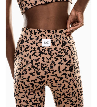 EA7 Športne gamaše 4Ever rjave barve