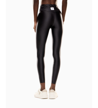 EA7 Gamaše Sporty 4Ever črne