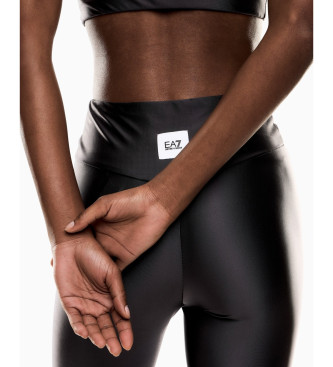 EA7 Gamaše Sporty 4Ever črne