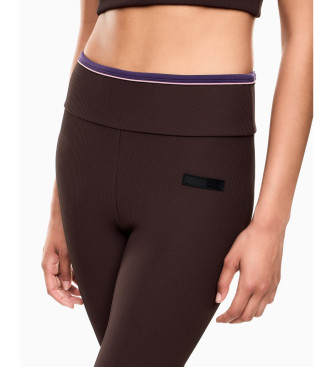 EA7 Nogavice Vigor7 Lab rjave barve