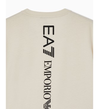 EA7 Logo Series T-shirt beige