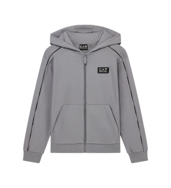 EA7 Sweatshirt Logo grau