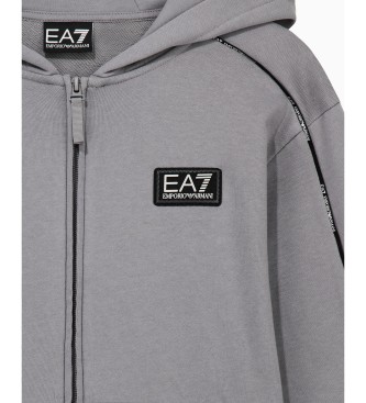 EA7 Sweatshirt Logo grau